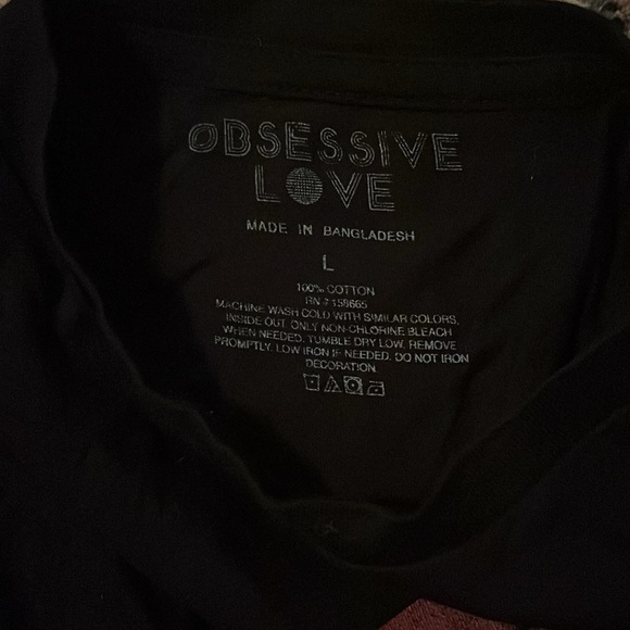 OBSESSIVE LOVE - Cactus Social Distancing Cropped Tee - Picture 3 of 3